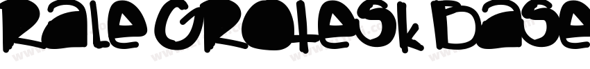 rale grotesk base bo字体转换